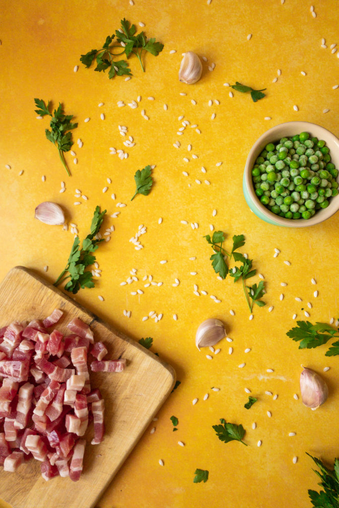 Bacon and Pea Risotto