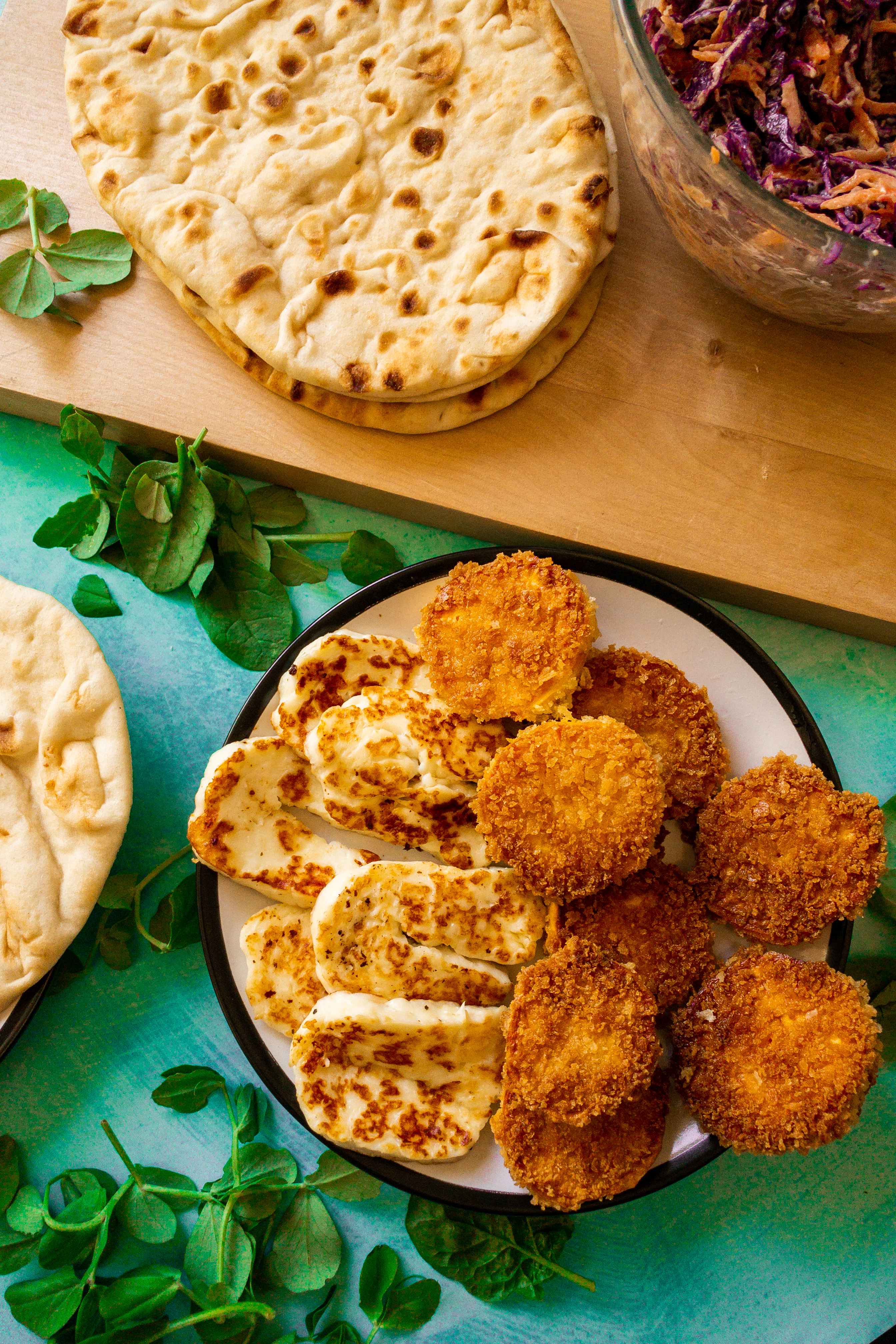 Breaded Sweet Potato Wraps