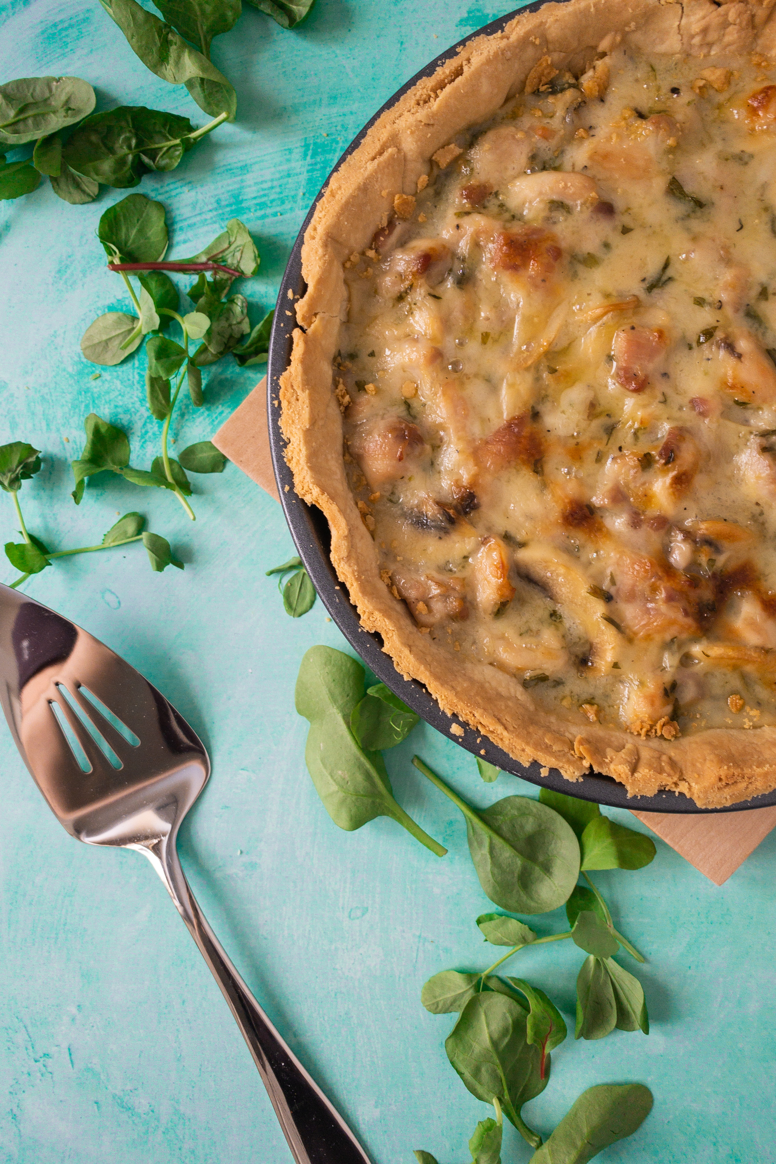 Chicken and Tarragon Tart