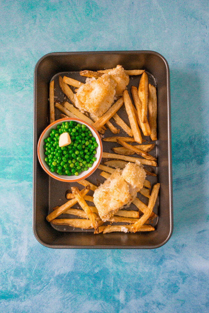 Fish and Chips Tarybake