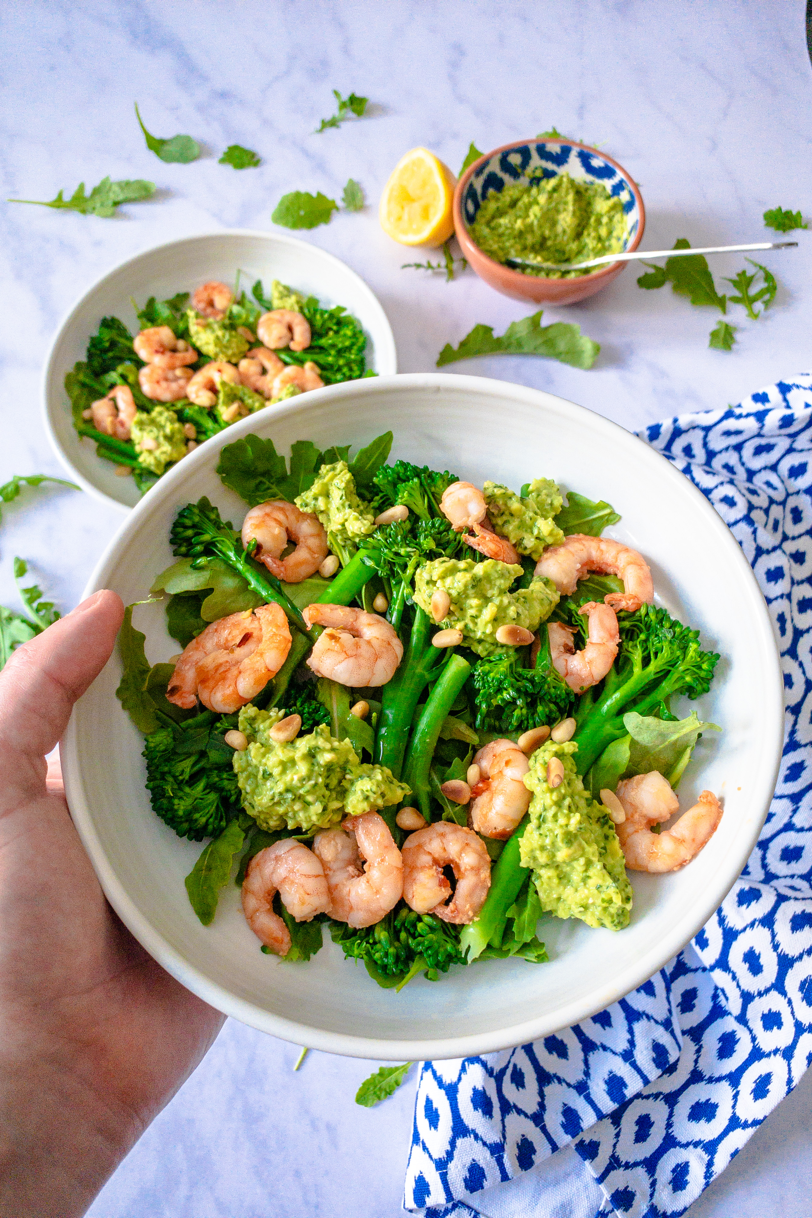 Avocado Pesto Salad