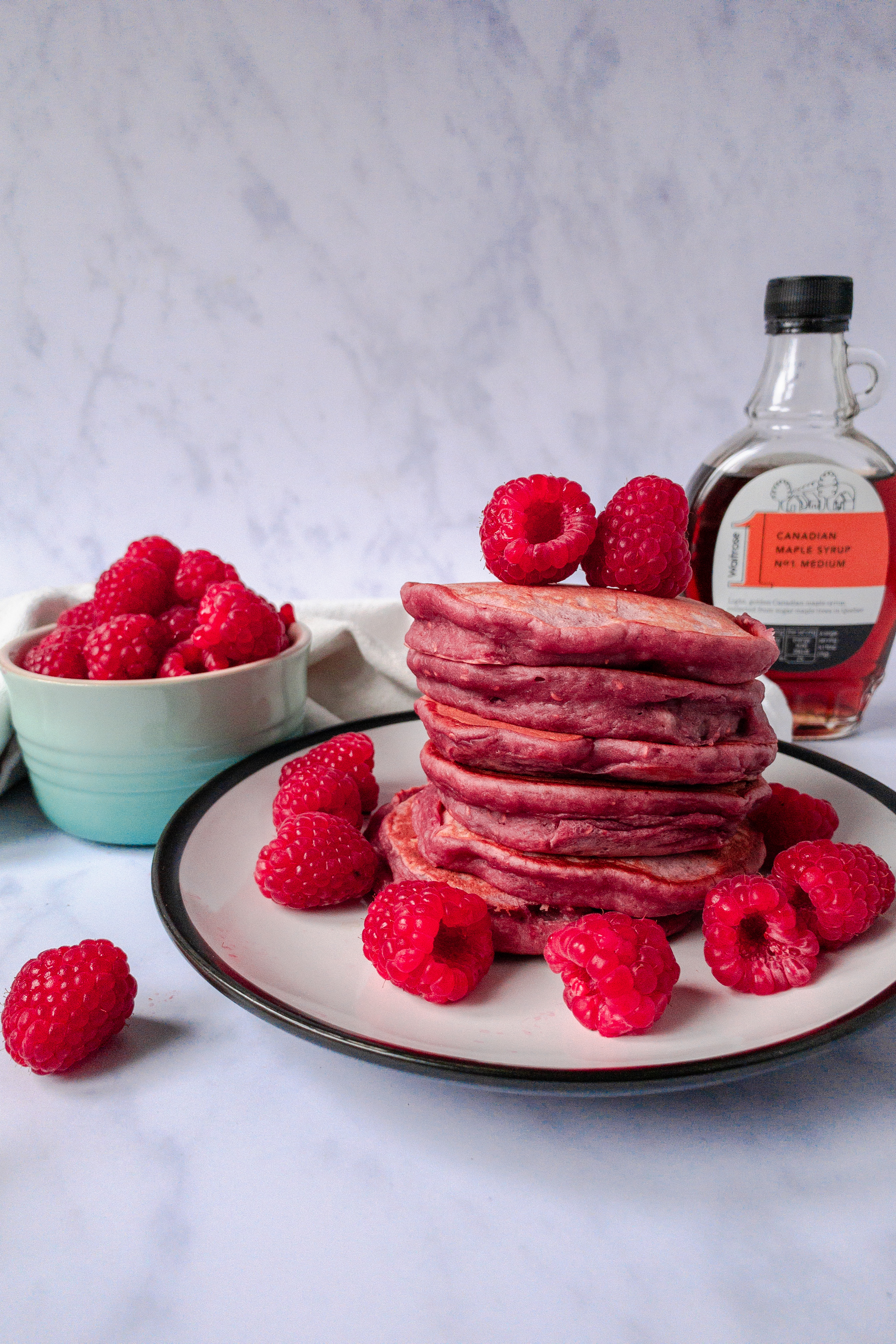 Raspberry Pancakes