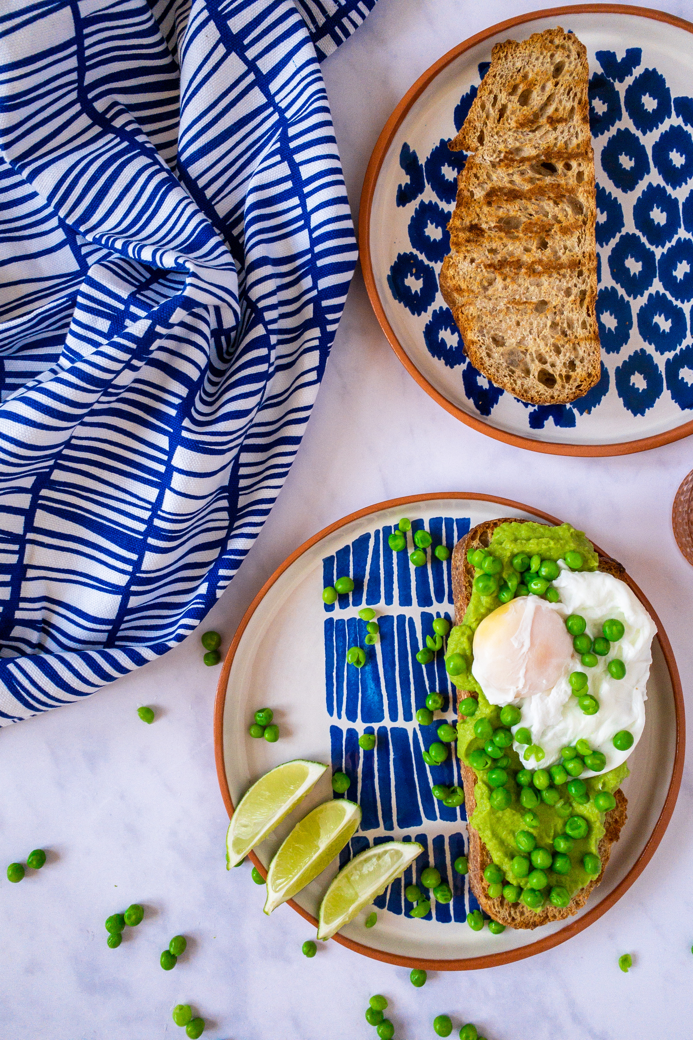 Pea and Avocado Toast Topper