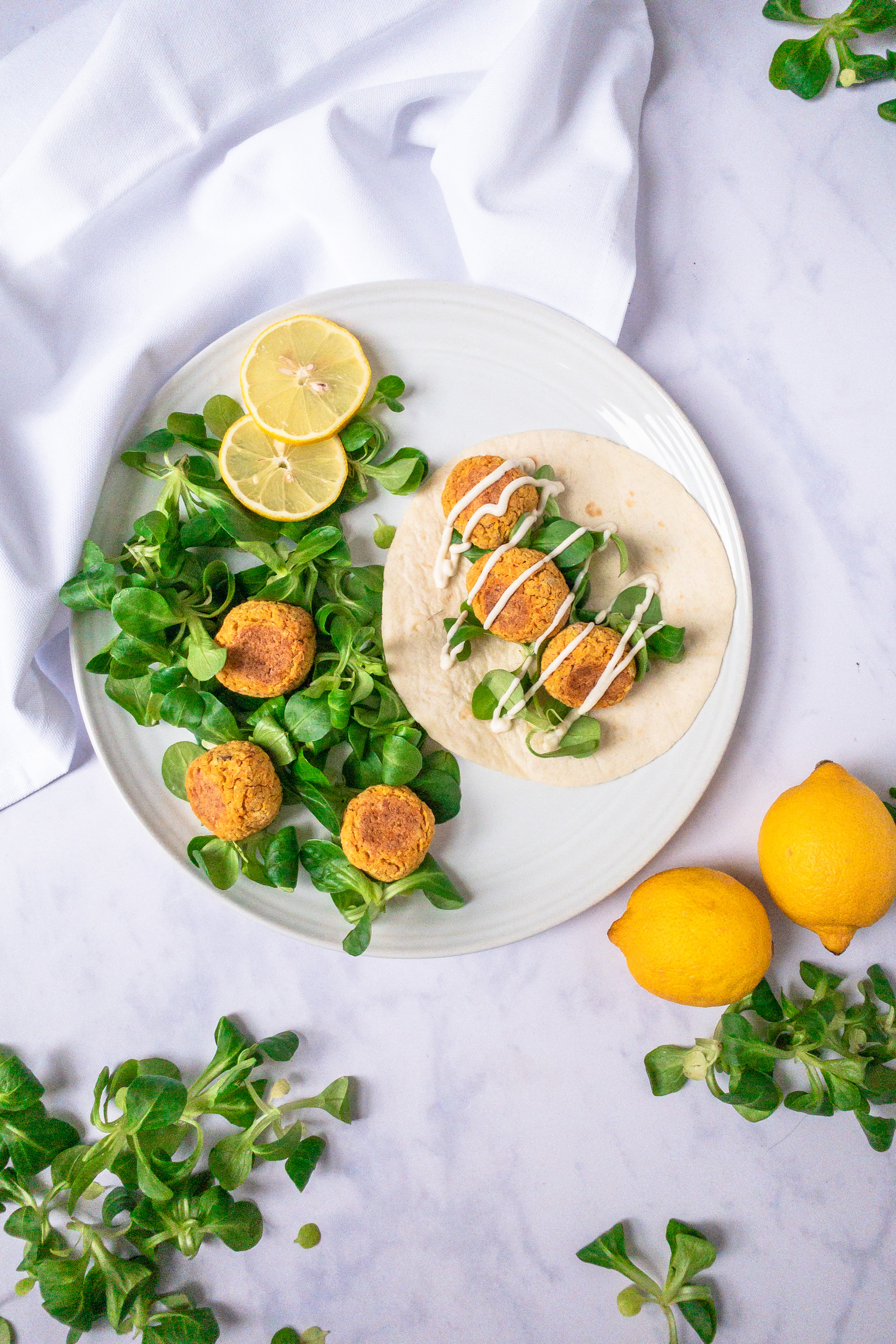Carrot and Chickpea Falafel
