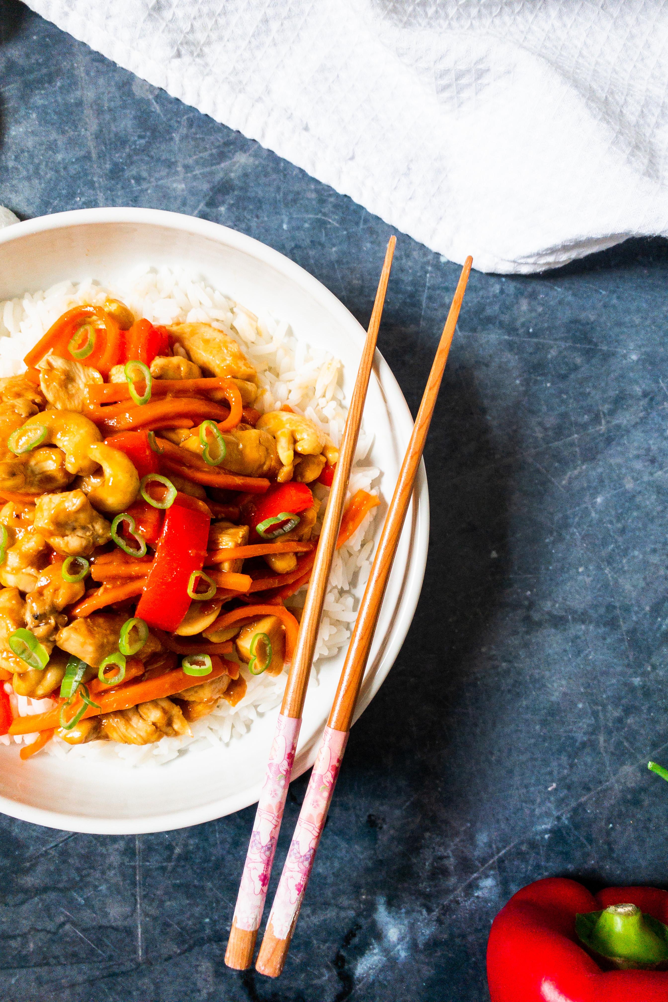 Chicken with Cashew Nuts