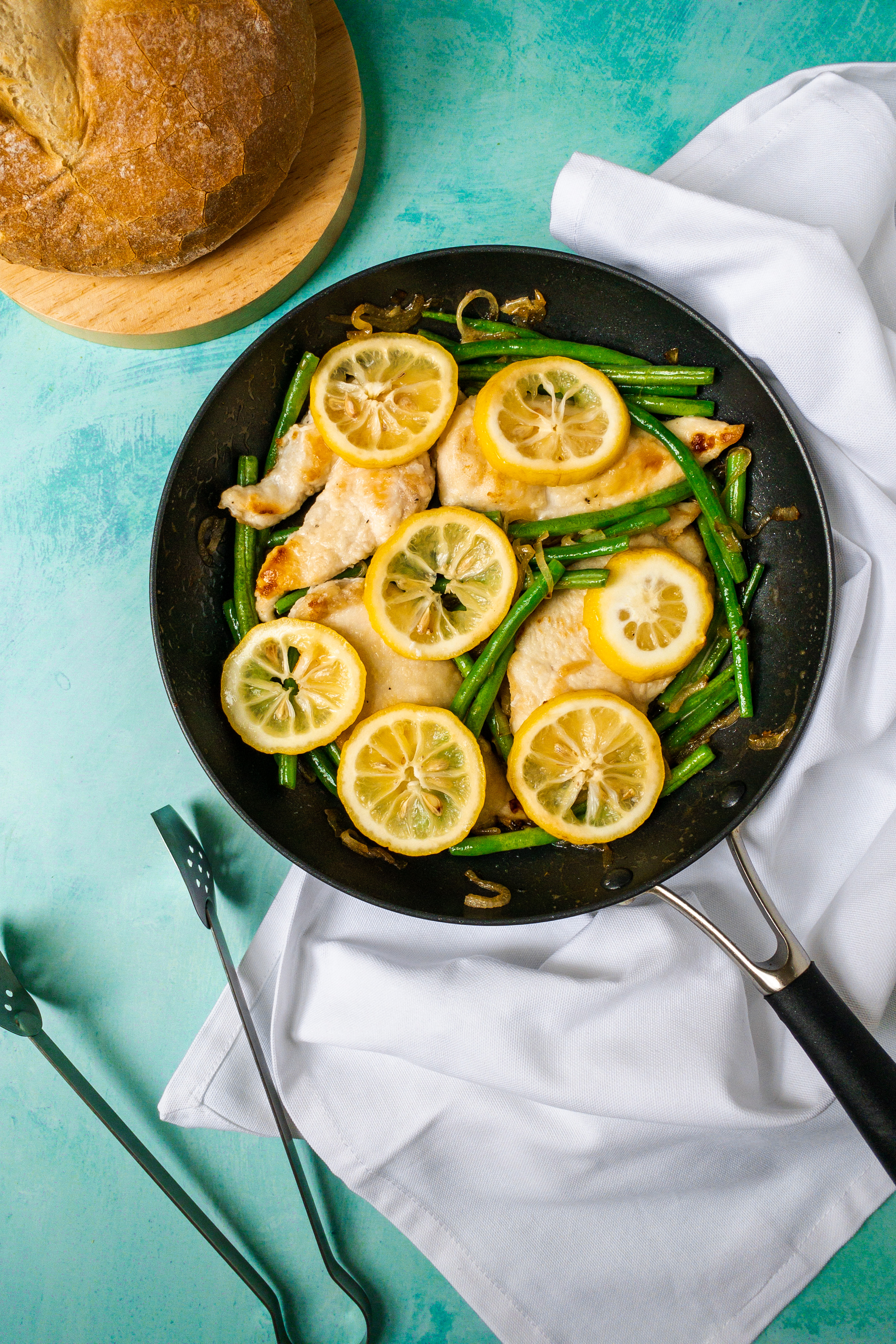 Lemon Chicken and Green Beans