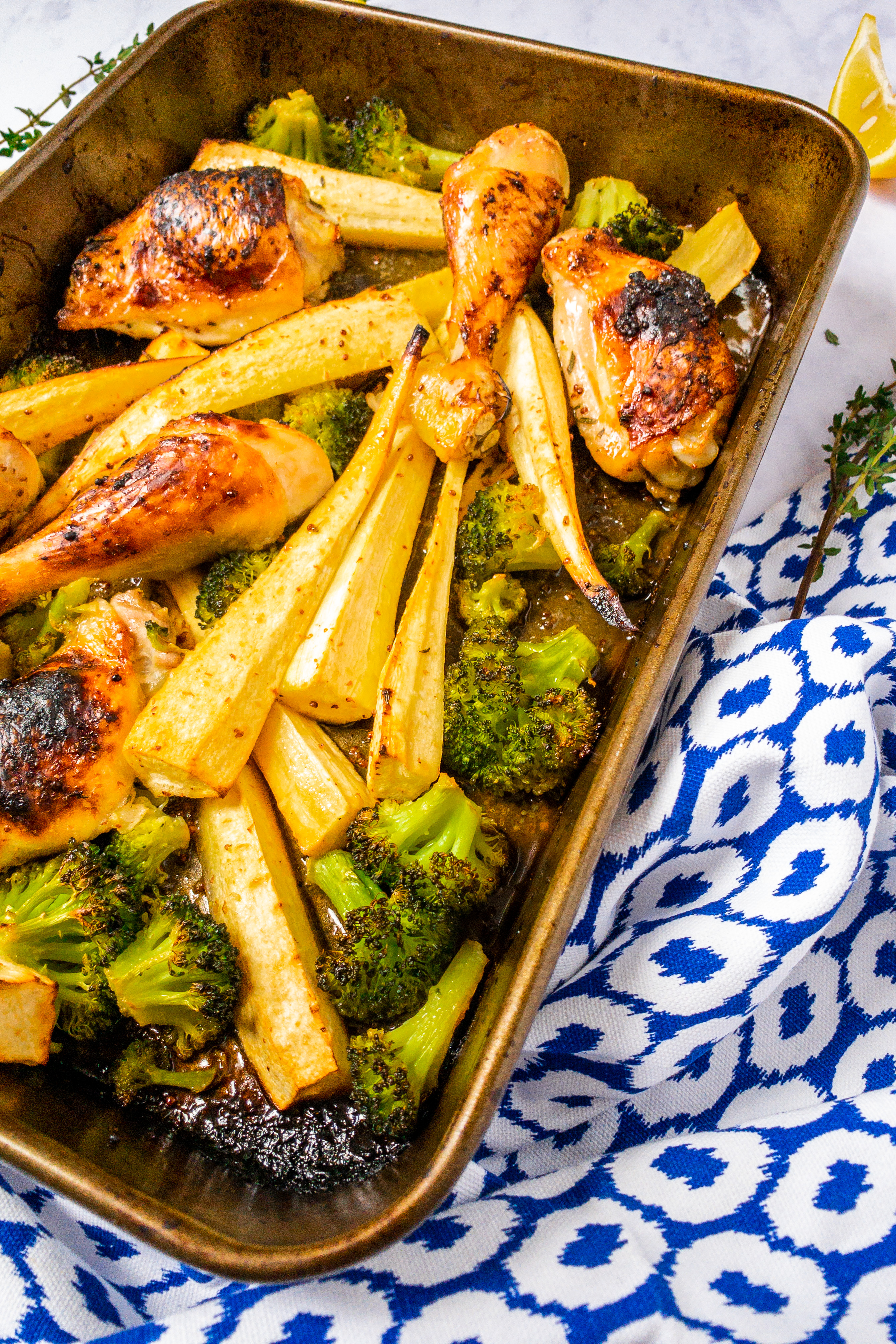 Maple Mustard Traybake 