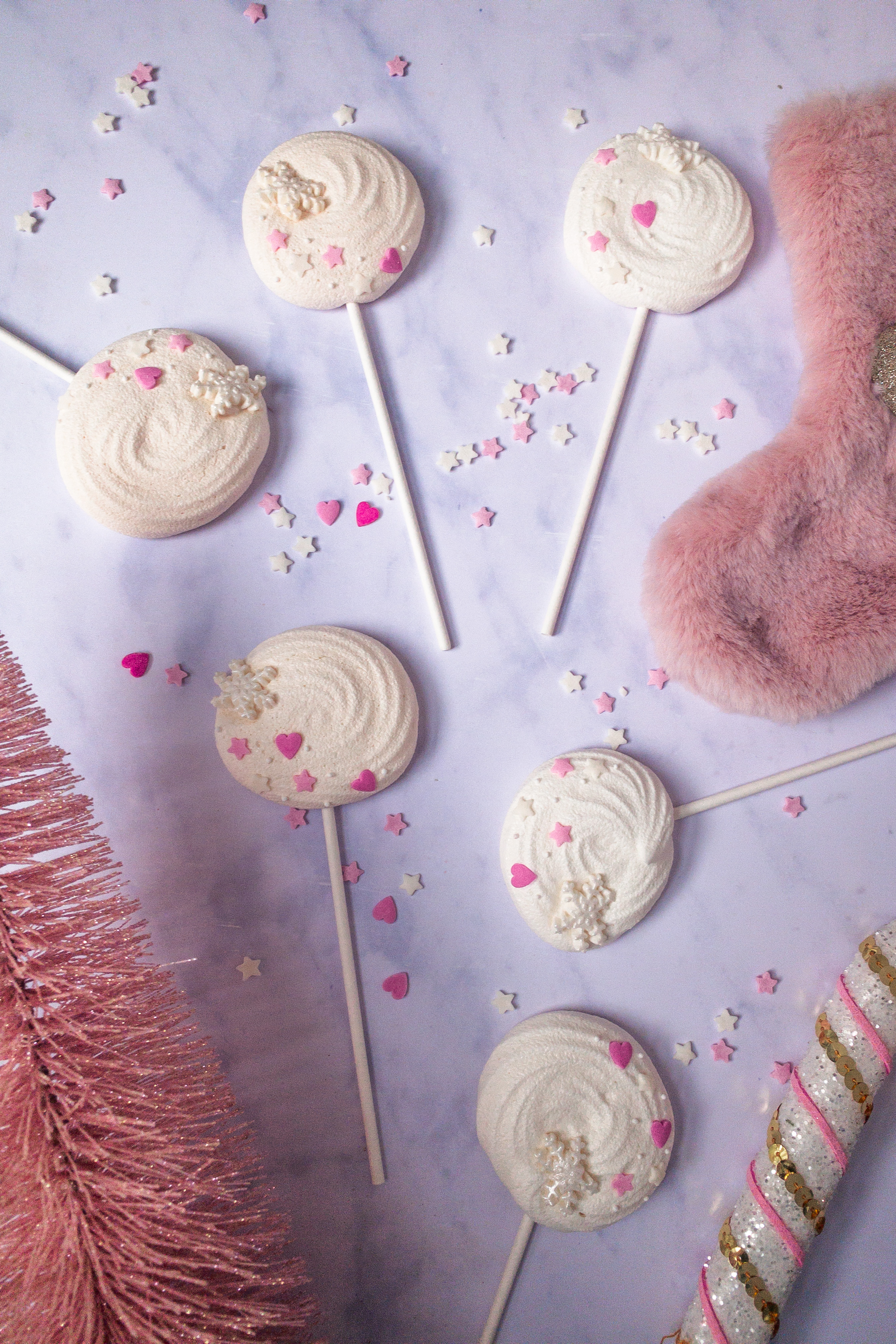 Vegan Meringue Pops