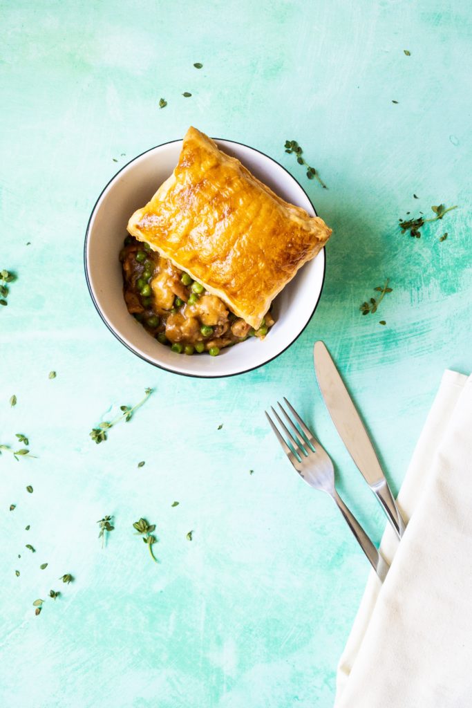 Painless Chicken and Bacon Pie