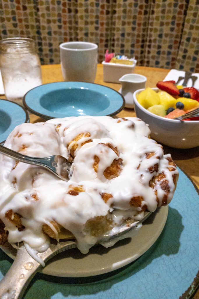 Chip's Sticky Bun - Garden Grill - Disney World Table Service