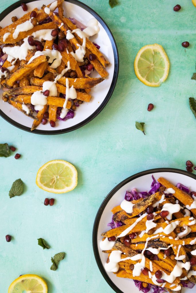 Loaded Sweet Potato Fries