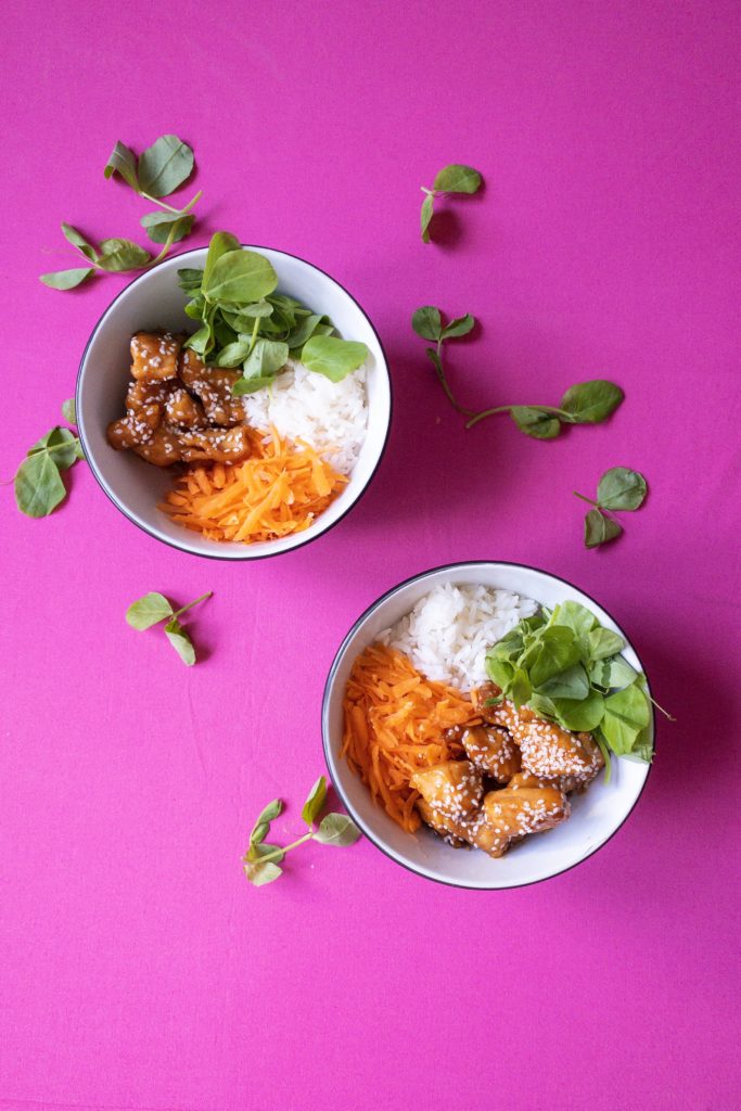 Sticky Honey Garlic Chicken
