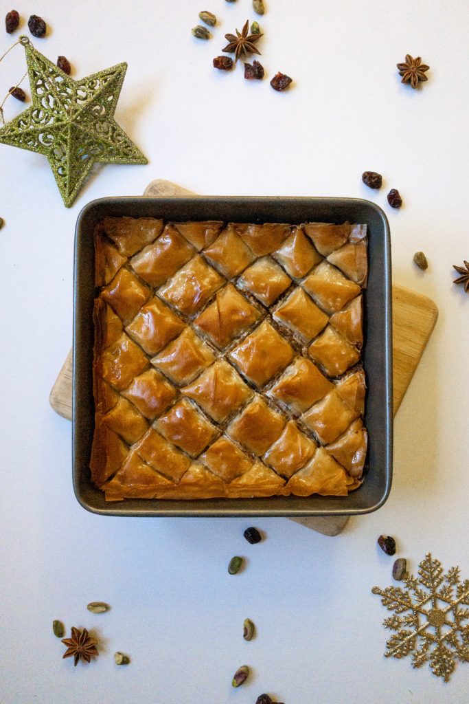 Mince Pie Baklava