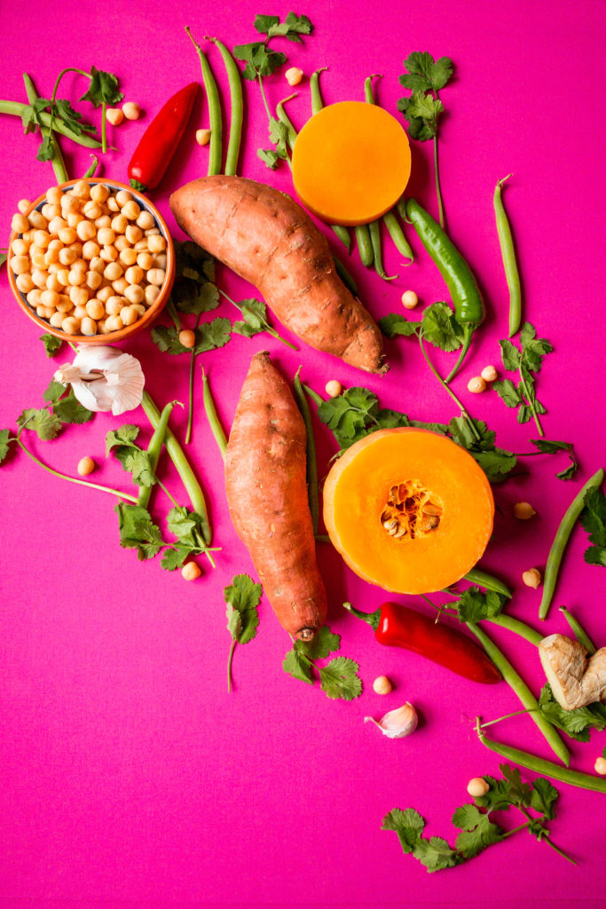 Butternut Squash and Chickpea Curry Ingredients