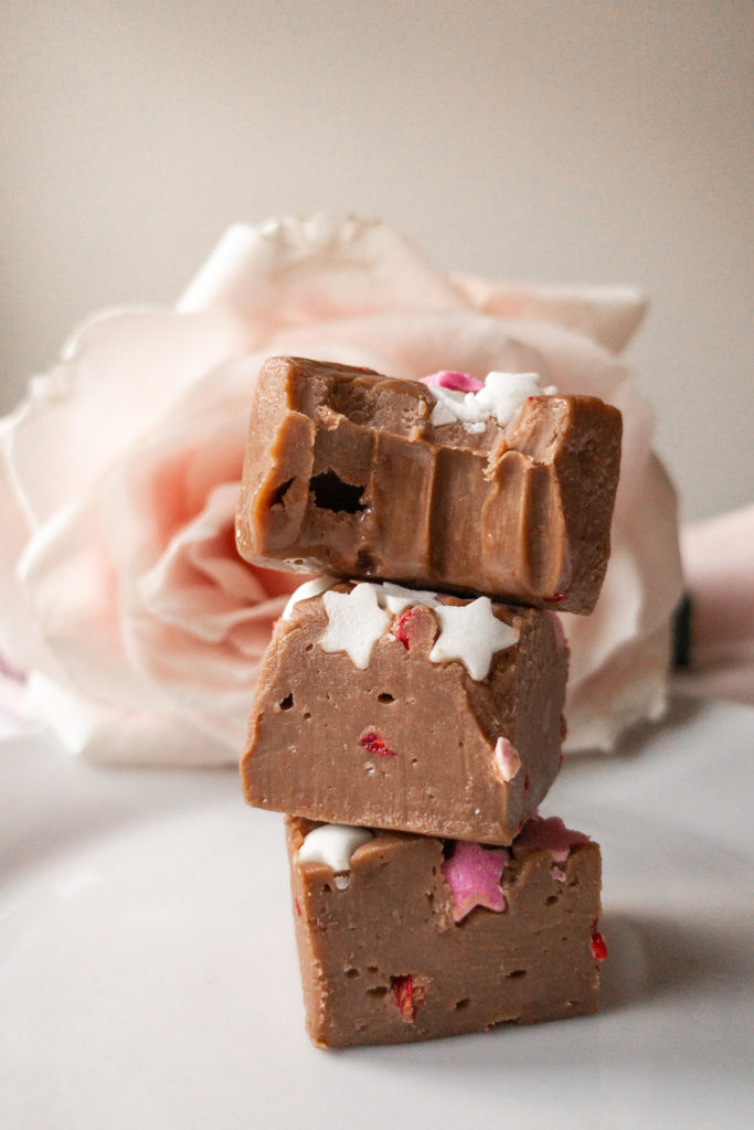 Three ingredient fudge