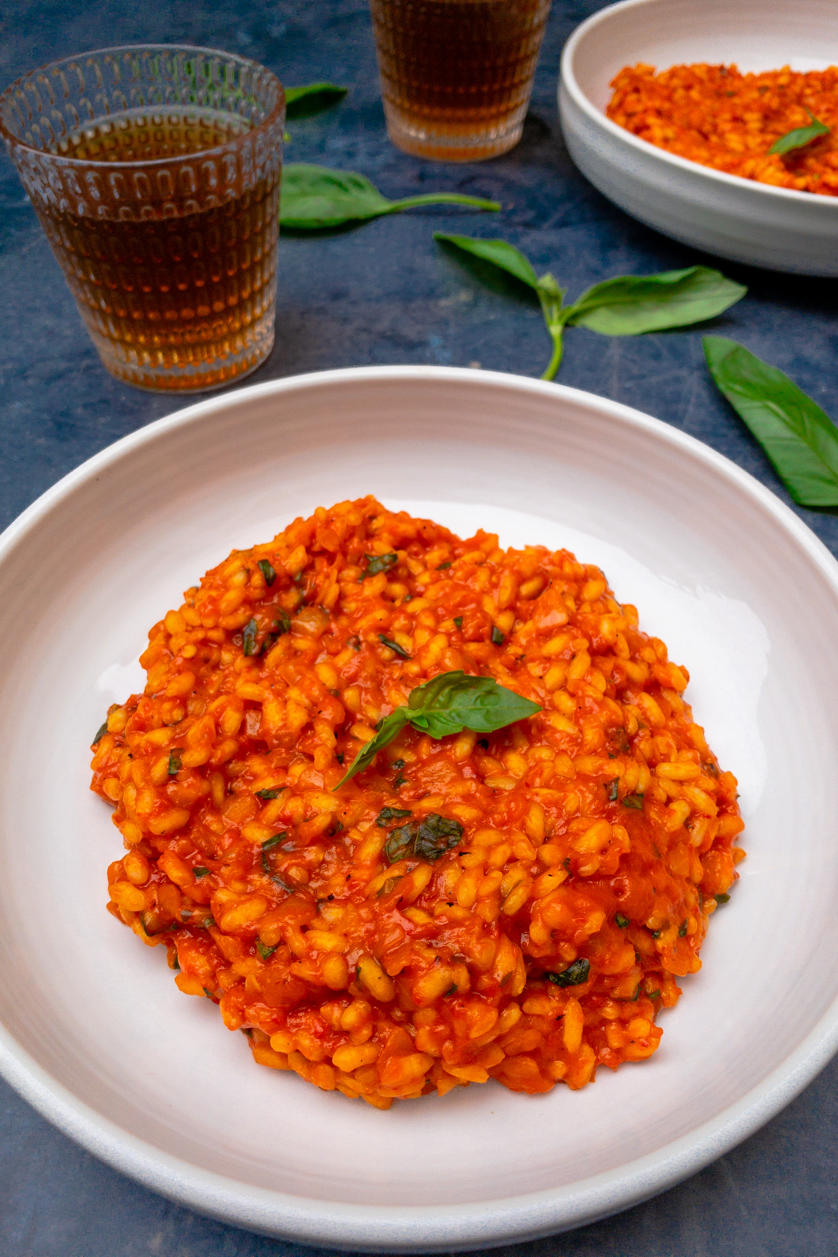 Roasted Red Pepper Risotto